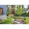 Z-Lite Luca Outdoor Post Mounted Fixture, 1-Light, 10 In.W x 121.75 In.H, Black/Etched 517PHB-519P-BK-LED - alternate 7